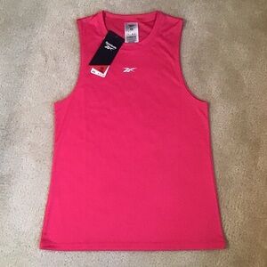 Women’s Reebok ID Train Tech Tank, Hot Pink, Size XS